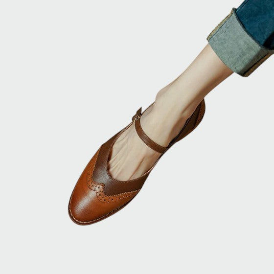 Sarah - Vintage Charm Mary Jane Shoes