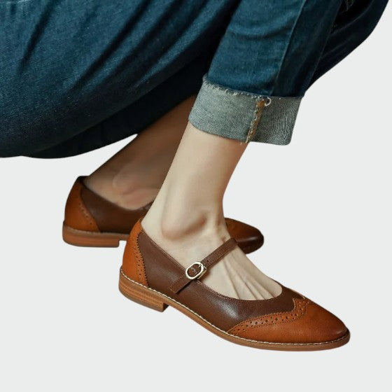 Sarah - Vintage Charm Mary Jane Shoes