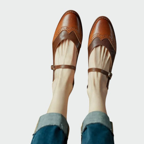 Sarah - Vintage Charm Mary Jane Shoes