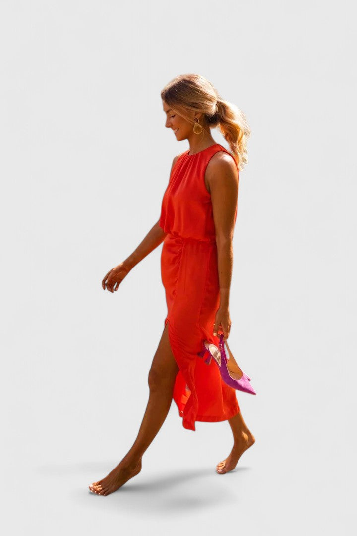 Theonae™ | Wygodna Midi Sukienka