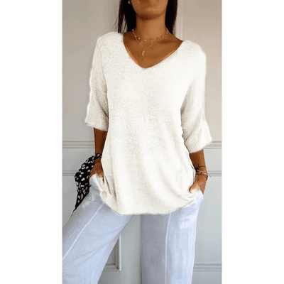 Loraine | Chic V-Neck Blouse