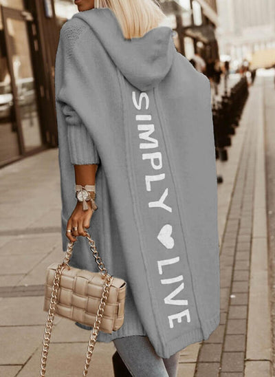 Jenette | Luxuriously Cozy Hooded Cardigan