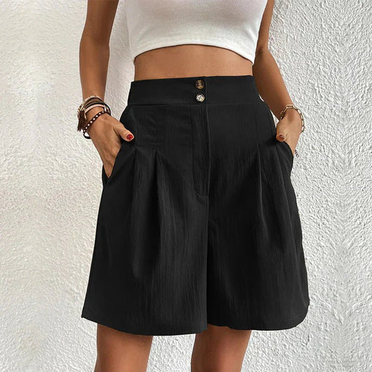Chelsie | High-Waist Comfort Shorts