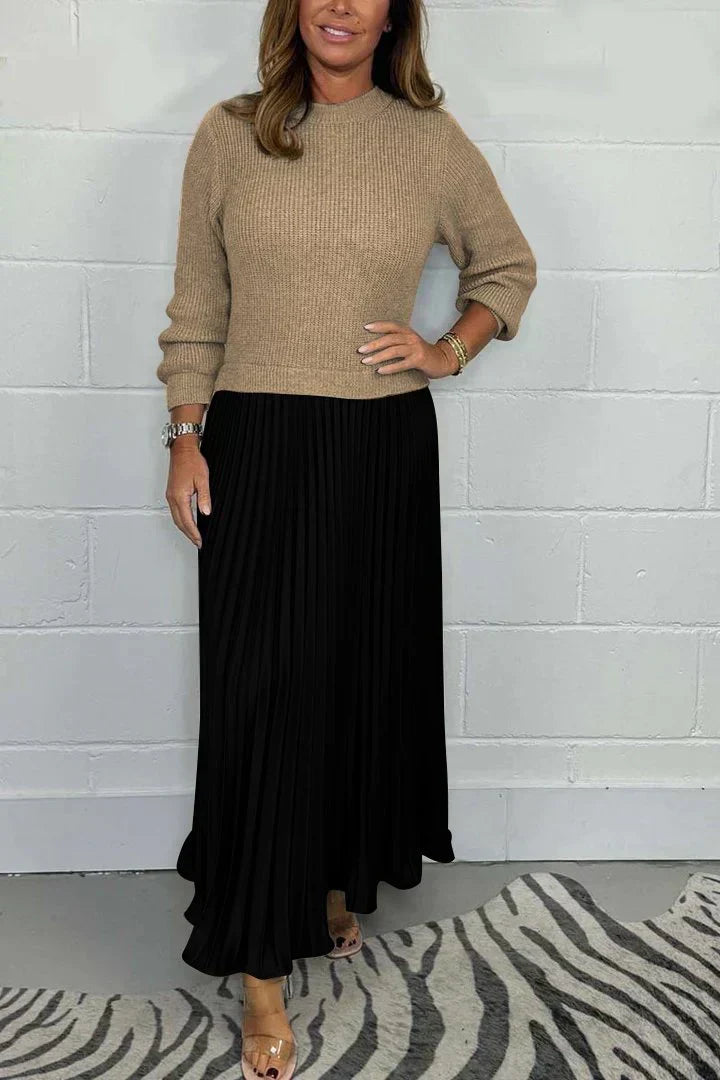 Charlotte | Chic 2-in-1 Dress-Sweater