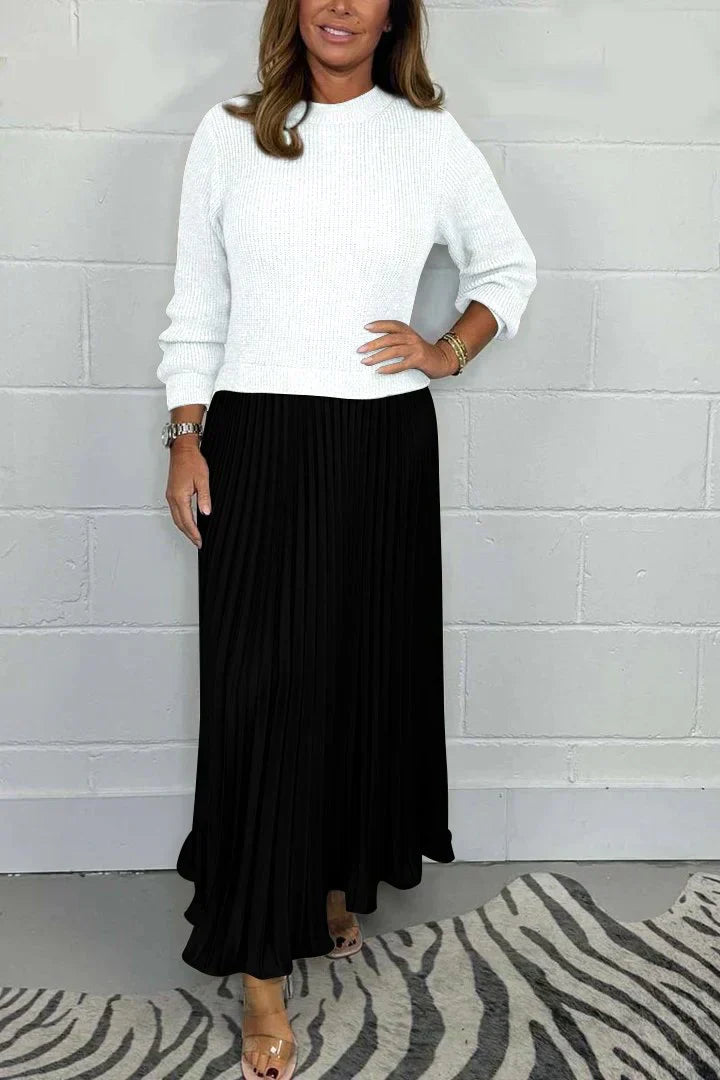 Charlotte | Chic 2-in-1 Dress-Sweater
