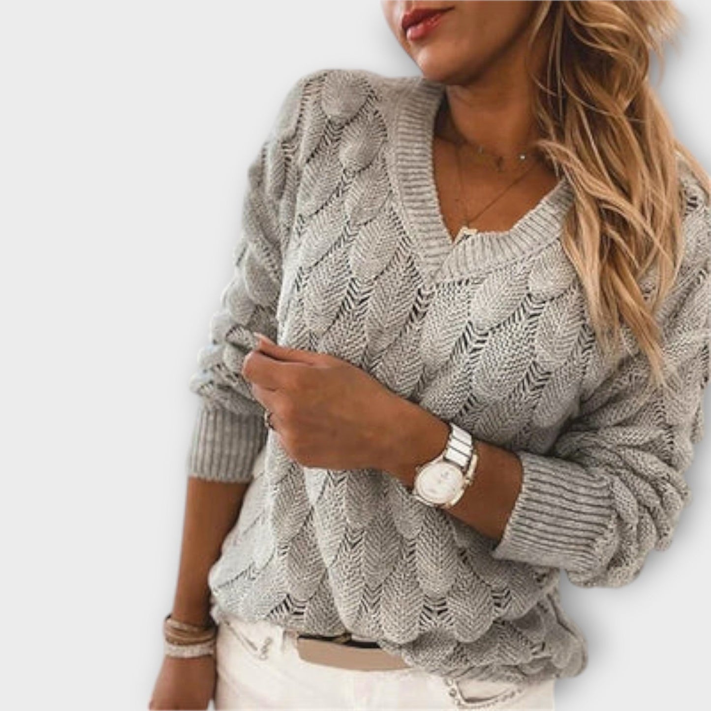 Avery | V-Neck Sweater