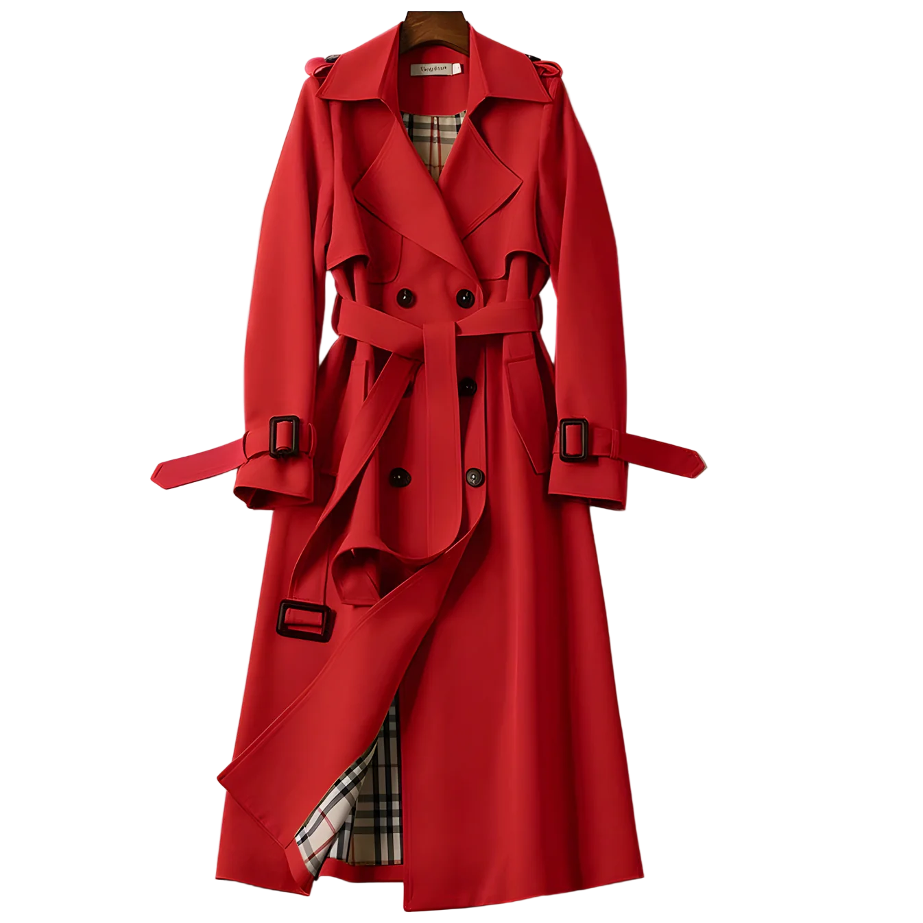 Elodie | Classic Longline Trench Coat