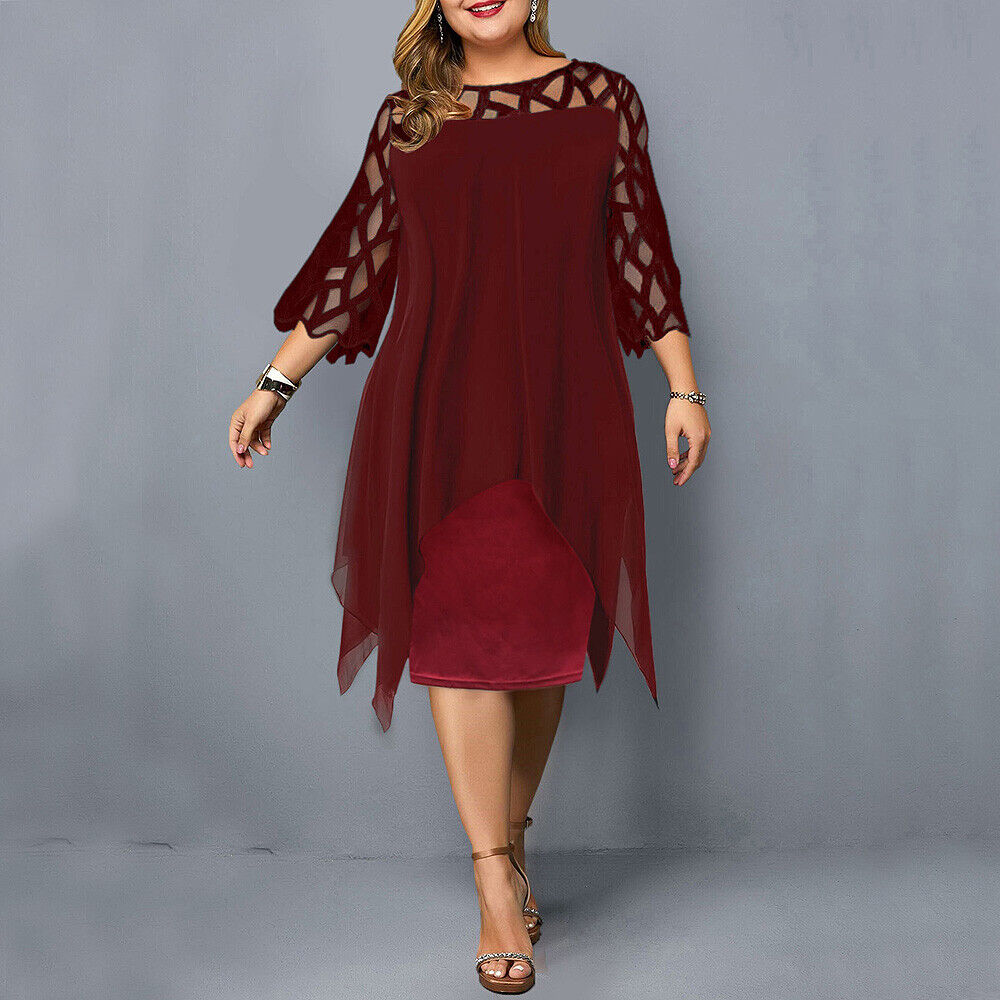 Jamie | Effortless Midi Dress for Curves & Confidence