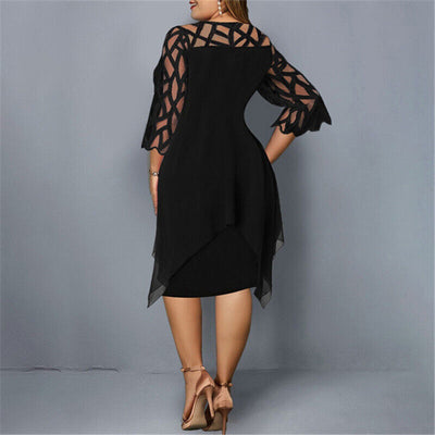 Jamie | Effortless Midi Dress for Curves & Confidence