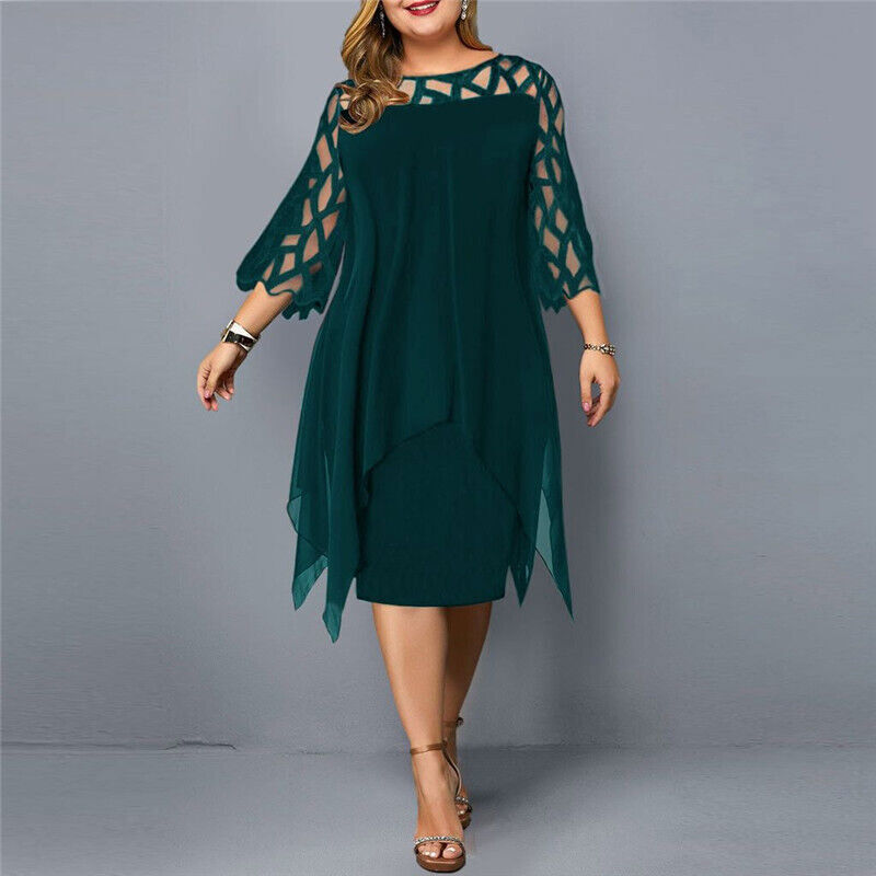 Jamie | Effortless Midi Dress for Curves & Confidence