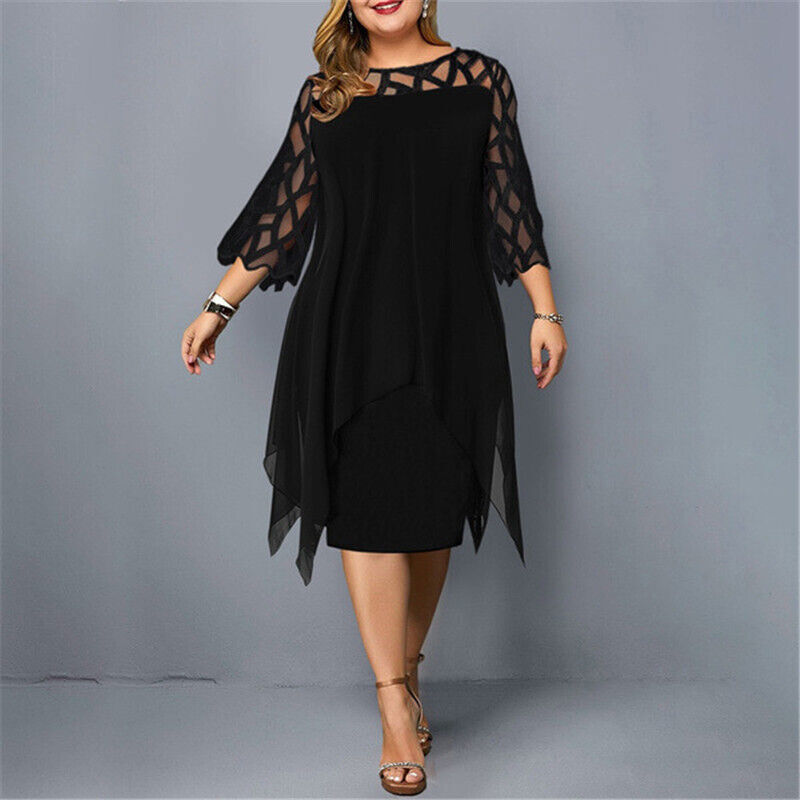 Jamie | Effortless Midi Dress for Curves & Confidence