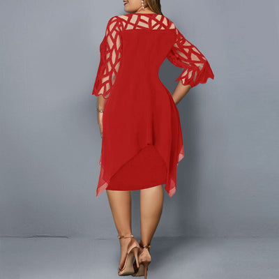 Jamie | Effortless Midi Dress for Curves & Confidence