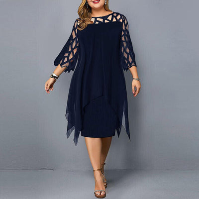 Jamie | Effortless Midi Dress for Curves & Confidence