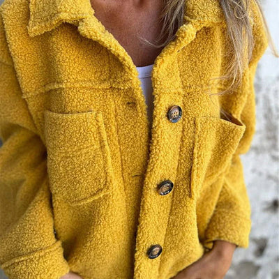 Ella | Chic Wool Blend Jacket with Lapels