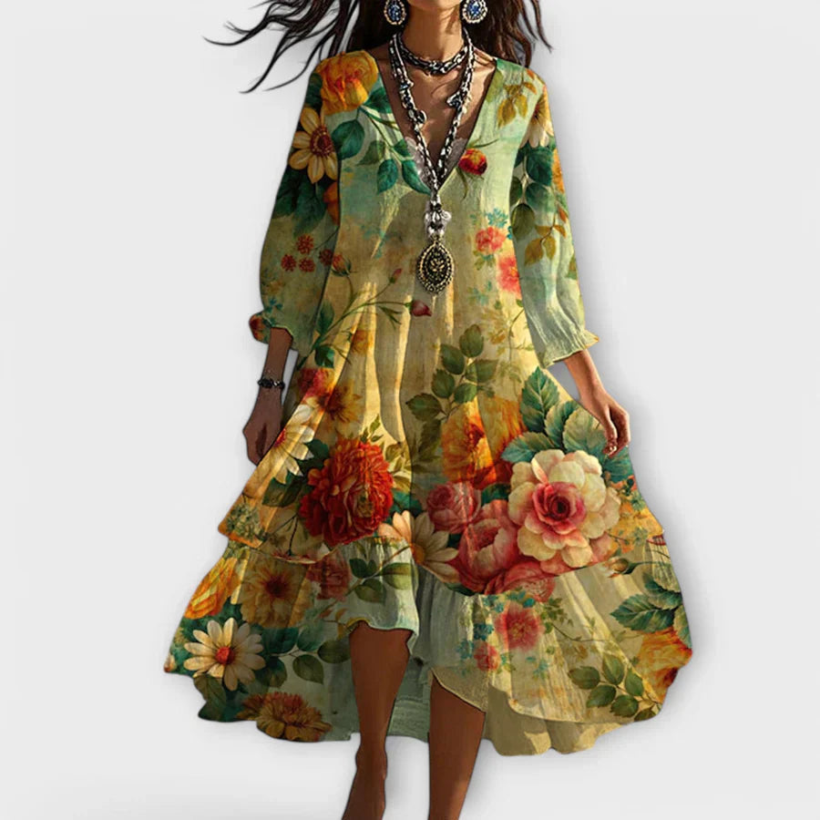 Soraya | Breezy Boho Dress With a Body-Flattering Flow