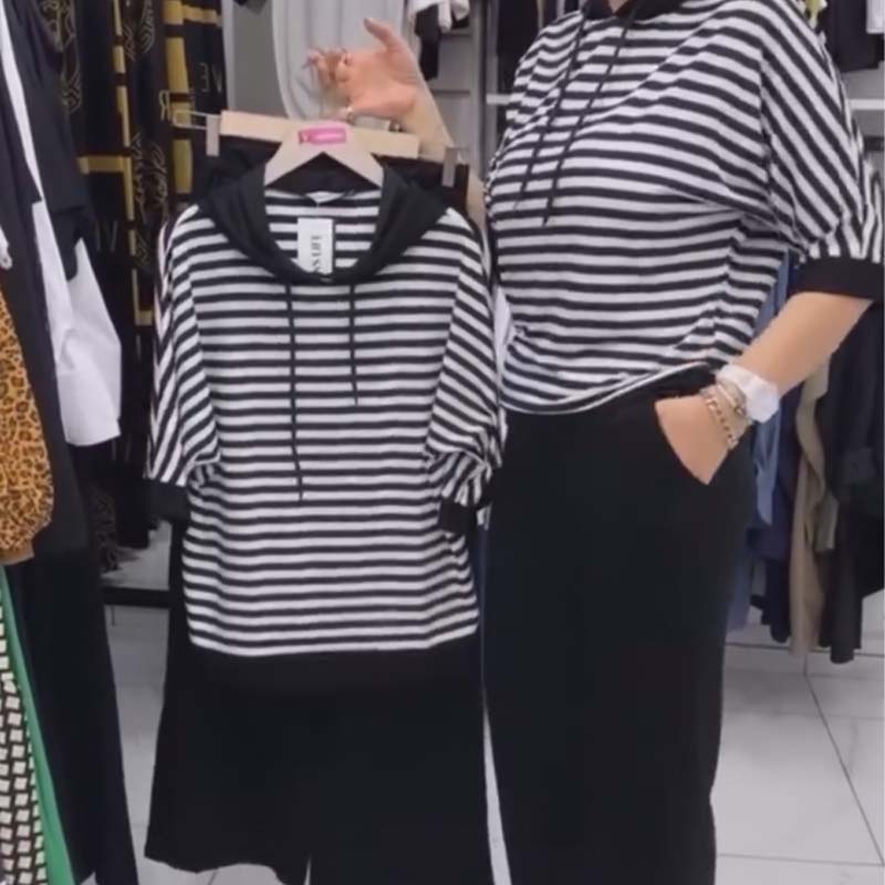 Janel | Modern Top | Pants Set