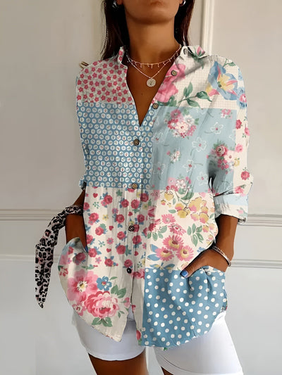 Emma | Soft Floral Blouse