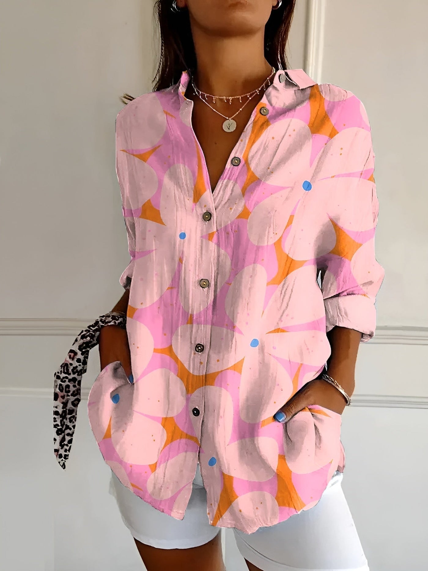 Emma | Soft Floral Blouse