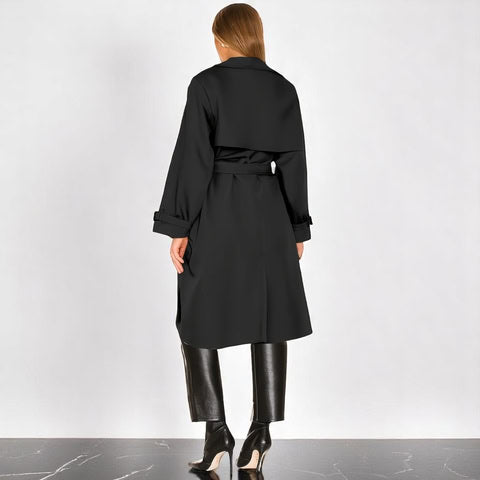 Elodie | Classic Longline Trench Coat